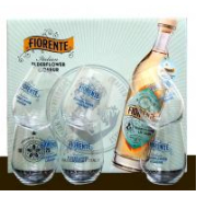 Fiorente Elderflower - Bodzalikőr 20% Pack (6*0,7L + 6 Db Pohár)