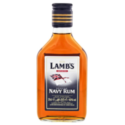 Lambs Navy Rum 0,2 40% Laposüvegben