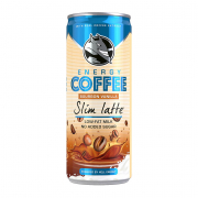 Hell Energy Coffee Slim Latte Uht Bourbon Vanília Ízű Zsírszegény Kávés Tejital Édesítőszerekkel 250 Ml