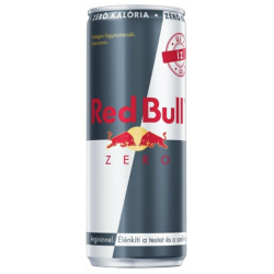 Red Bull Zero Szénsavas, Koffein És Arginin Tartalmú Ital Édesítőszerekkel 250Ml