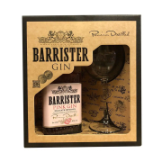 Barrister Pink Gin 0,7 Dd + Pohár 40%