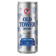 Old Tower Gintonic 4,9% Tálca: 0,25L*24Db