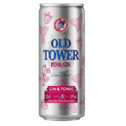 Old Tower Pink Gintonic 4,9% Tálca: 0,25L*24Db