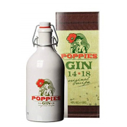 Poppies Gin 40% Kerámia, Pdd.