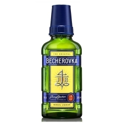 Becherovka 0,1 liter 38% likőr
