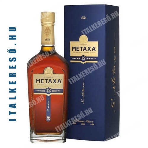 Metaxa 12* Konyak 0,7L DD - vásárlás Italkereső.hu
