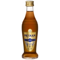 Metaxa 7 Star konyak Mini 0,05L, 40%