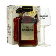 Disaronno Originale Likőr 0,7L 28% + Fizz Pohár Dd