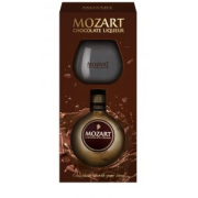 Mozart Chocolate Cream Likőr 0,5L 17,5% + Pohár Dd