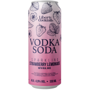 Liberty Strawberry Lemonade Vodka Soda 0,33L 4,9%