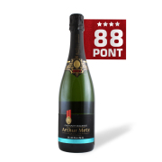 Crémant D'alsace Brut Riesling - Arthur Metz - 88 Pont **** (Franciaország) 0,75L