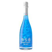 Santero 958 Glam Blue/Kék, Félédes 0,75 6,5% Csillámporral