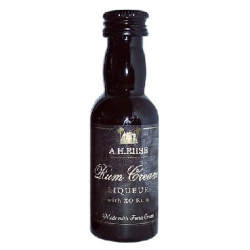 A.h. Riise Rum Cream 12X0,05  17%  Mini Pet