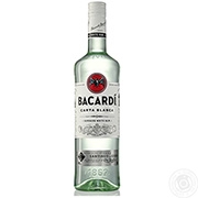 Bacardi Carta Blanca Superior Rum 1L