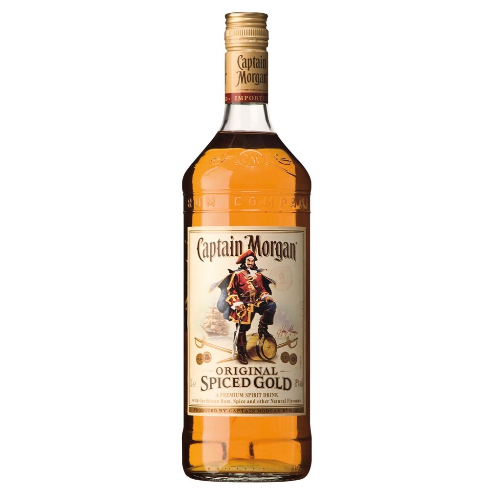 Captain Morgan Spiced Gold Rum (1L 35%) - vásárlás Italkereső.hu