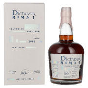 Dictador Rima 2002 American Oak Cask 42% Pdd.