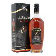 El Dorado 8 Éves Dark Rum Díszdobozban 0,7L 40%