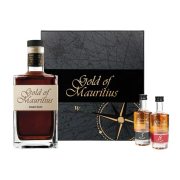Gold Of Mauritius Dark Rum 40% Dd.+ 2 Mini
