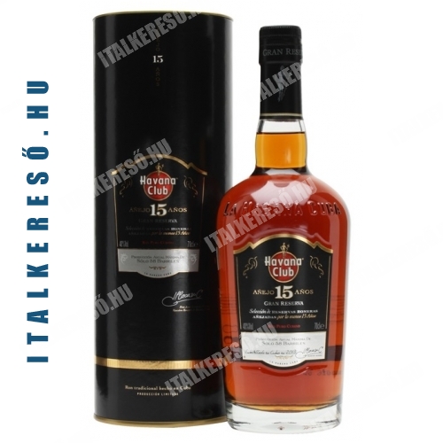 Havana Club Gran Reserva Rum 0,7L 40% 15 éves díszdobozban - vásárlás  Italkereső.hu