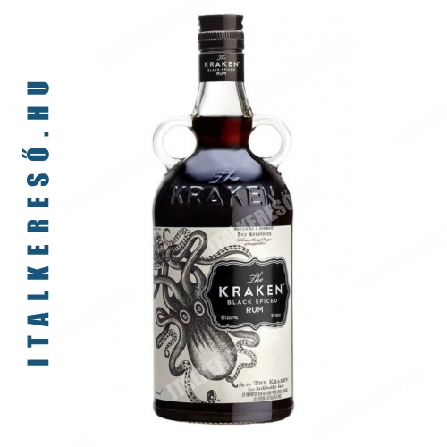 Kraken Black Spiced Rum 0,7L, 40% - fűszeres rum - vásárlás Italkereső.hu