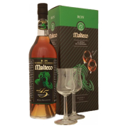 Malteco 15 Éves Rum 41,5% Pdd. + 2 Pohár