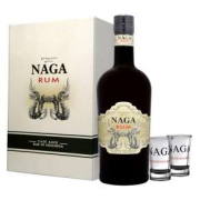 Naga Rum Double Cask Aged 40% Dd. + 2 Pohár