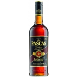 Old Pascas Dark Barbados Rum 37,5%  0,7 L