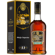 Ron Santiago De Cuba Anejo Superior 11 Éves Rum Díszdobozban 0,7L 40%