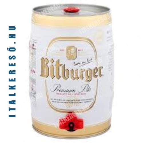 Bitburger - Premium Pils Partyhordó 4,8% 5L - vásárlás Italkereső.hu