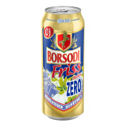 Borsodi Friss Bodza-Citrom Zero 0,5L Dobozos
