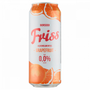 Borsodi Friss Grapefruitos Ital És Alkoholmentes Világos Sör Keveréke 0,5L