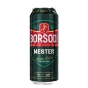 Borsodi Mester Világos Sör 0,5L