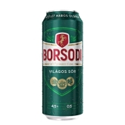 Borsodi Sör 0,5Liter Dobozos