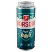 Borsodi Bivaly Minőségi Világos Sör 6,5% 0,5 L