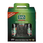 Dab Original Pack (Díszdoboz 4 X 0,33L Üveg+1 Pohár)