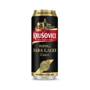 Krusovice Cerne 0,5 3,8% Dobozos