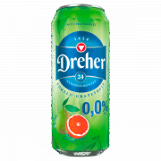 Dreher 24 Pomelo-Grapefruit Ízű Ital És Alkoholmentes Világos Sör Keveréke 0,5L