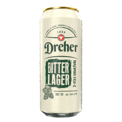 Dreher BitterLager Világos Sör 0,5L Dobozos 5,0% 24Db/Karton