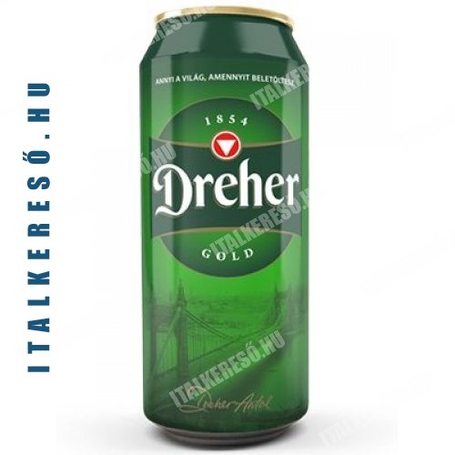 Dreher Gold Classic sör 0,5L dobozos - vásárlás Italkereső.hu