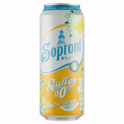 Soproni Radler Bodza-Citromos Alkoholmentes Sörital 0,5L Doboz