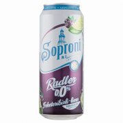 Soproni Radler Feketeribizli-Lime Alkoholmentes Sörital 0,5L Doboz