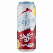 Soproni Radler Meggy-Citromos Alkoholmentes Sörital 0,5L Doboz