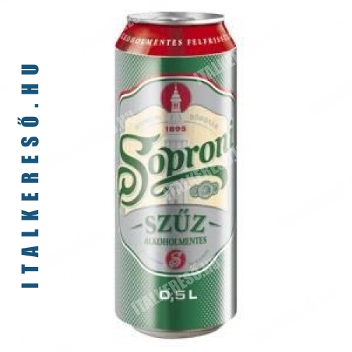 Vásárlás: Soproni - Szűz alkoholmentes sör 0,5L dobozos, akciós ár - 245  webshop ár összehasonlítása