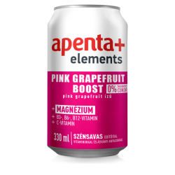 Apenta+ Elements Szénsavas Üdítőital 330 Ml Pink Grapefruit
