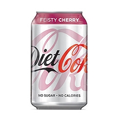 Coca Cola Diet Feisty Cherry 0,33L karton