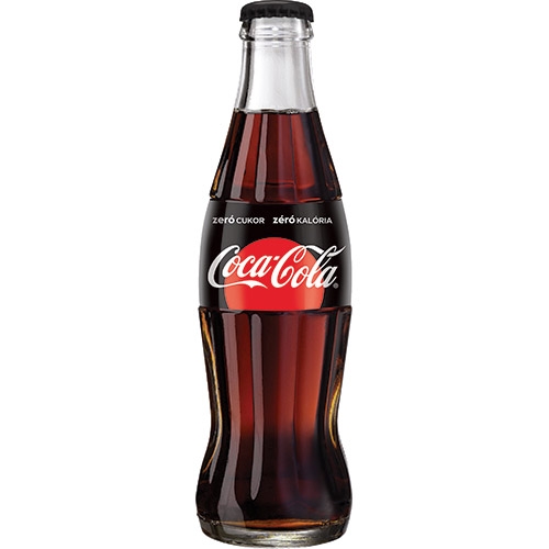 Coca-Cola Zero 0,25L üveges - Zéró Kóla - vásárlás Italkereső.hu