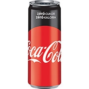 Coca Cola Zero 0,33L dobozos