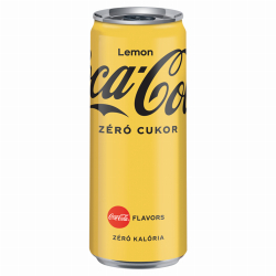 Coca-Cola Zero Citrom Ízesítéssel 330 Ml