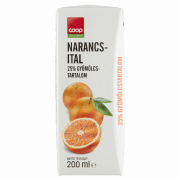 Coop Narancsital 25% 0,2L