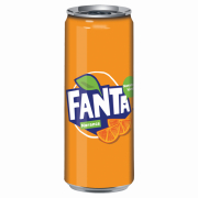 Fanta Narancs Ízű Szénsavas Üdítőital Cukorral És Édesítőszerekkel 330 Ml